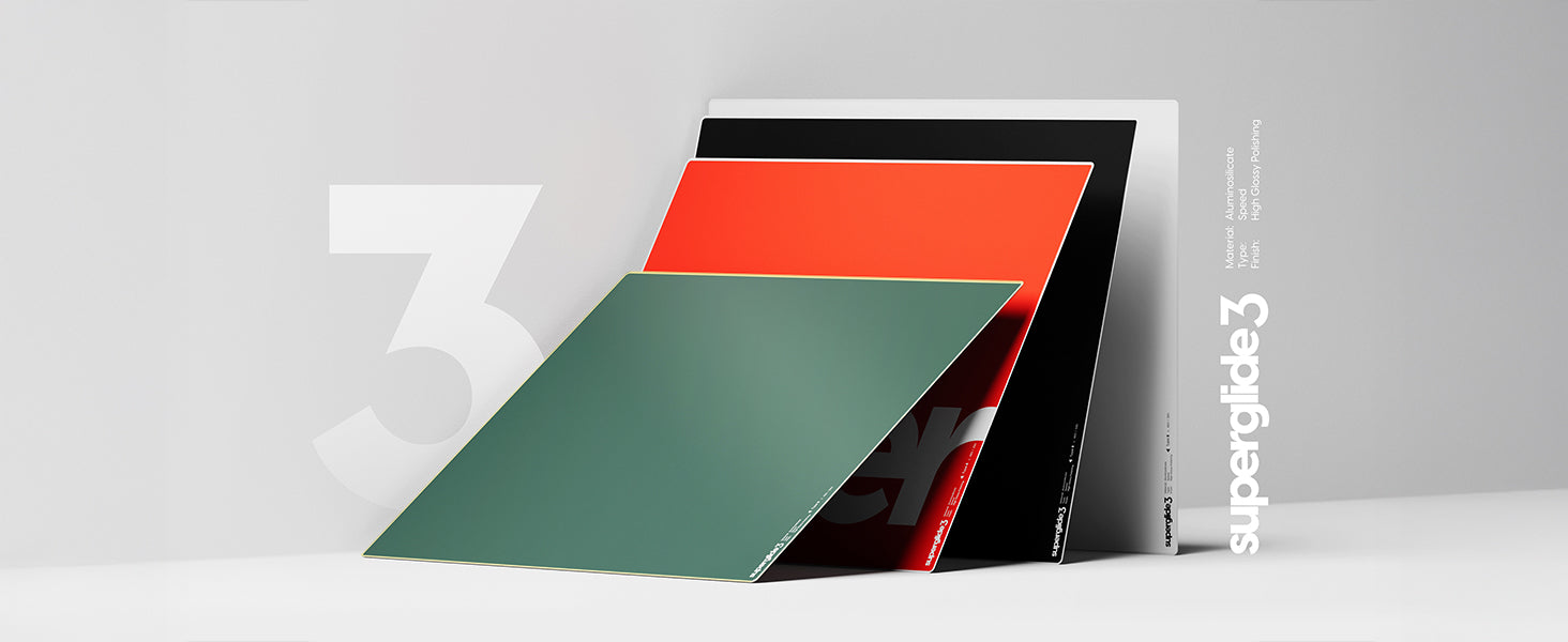 Superglide 3 Glass Mousepad - Type S