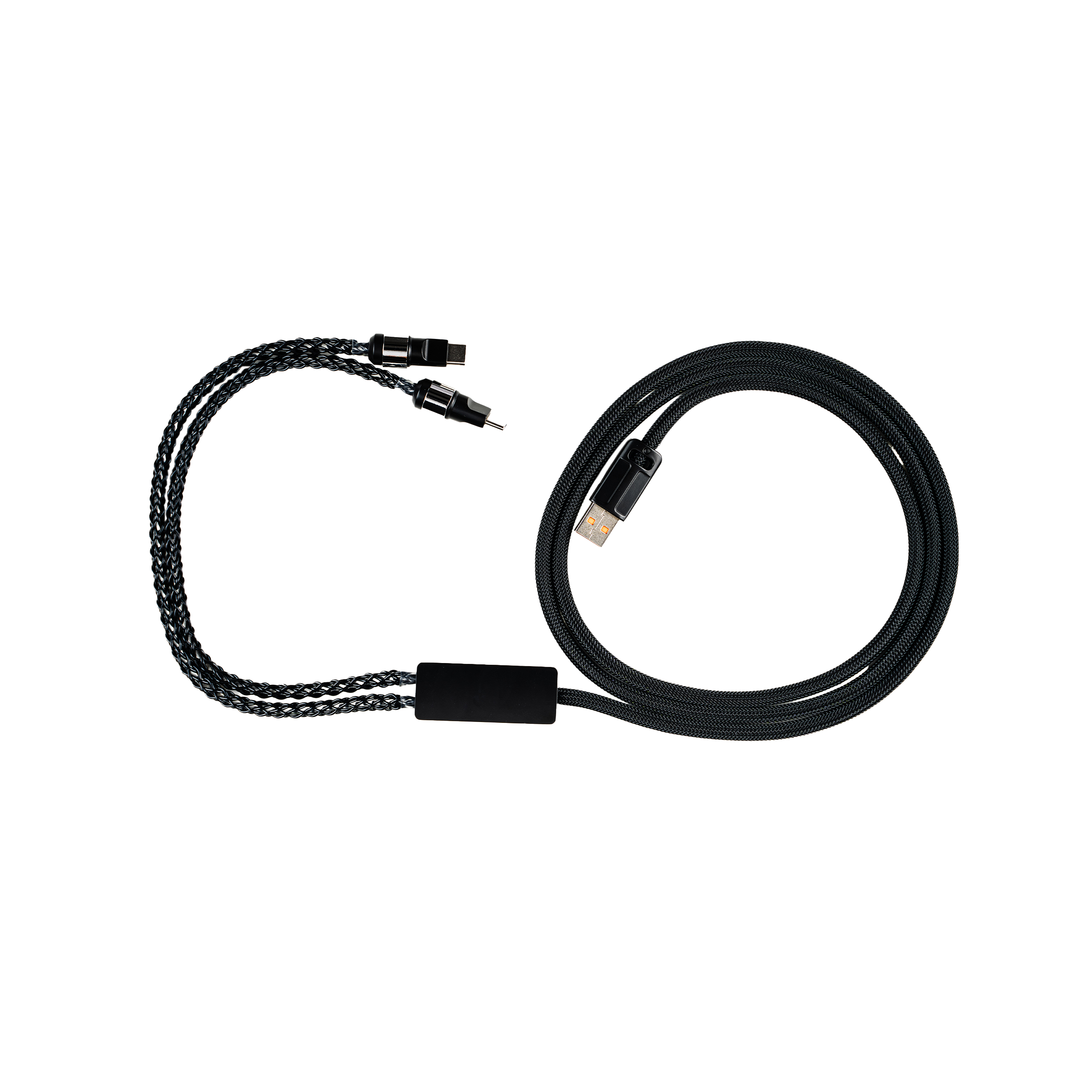 Wraith Dual Output Braided Cable