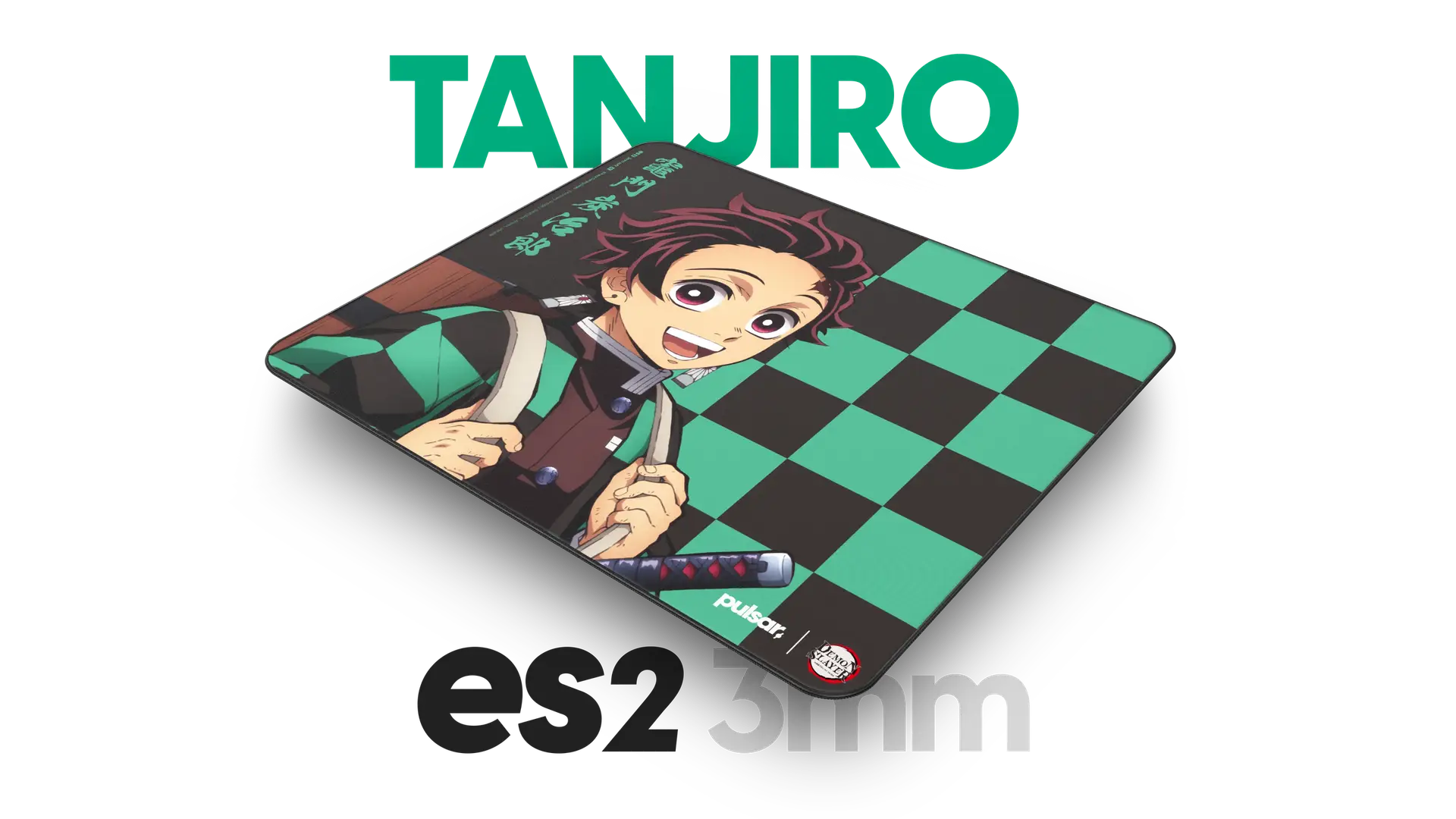 [Demon Slayer] ES2 TANJIRO eSports Mousepad 3mm XL (Medium Speed)